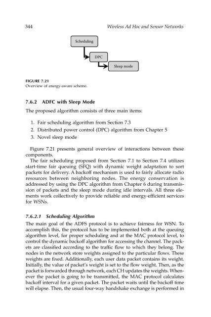 Wireless Ad Hoc and Sensor Networks