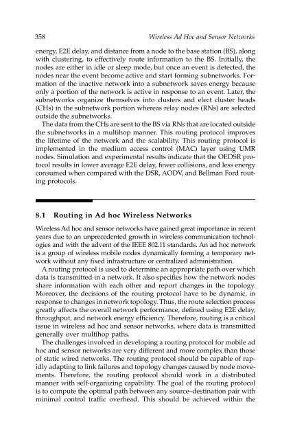 Wireless Ad Hoc and Sensor Networks