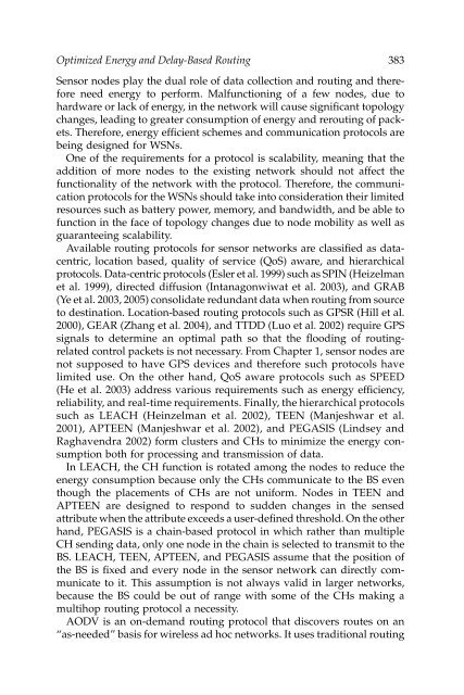 Wireless Ad Hoc and Sensor Networks