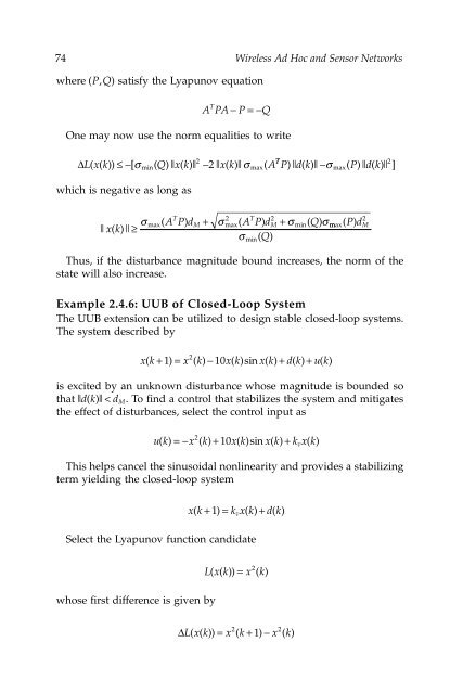 Wireless Ad Hoc and Sensor Networks