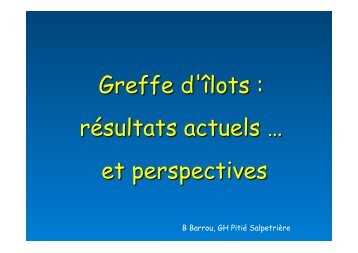 Barrou Greffe ilots DIU 2009-10 - ASSIM