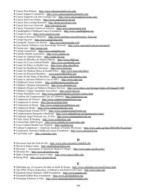 Index/Order Form of Materials Please note - Pain Resource Center ...