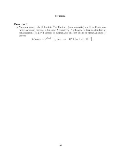 Esercizi svolti di esame ed esonero - Dipartimento di Matematica