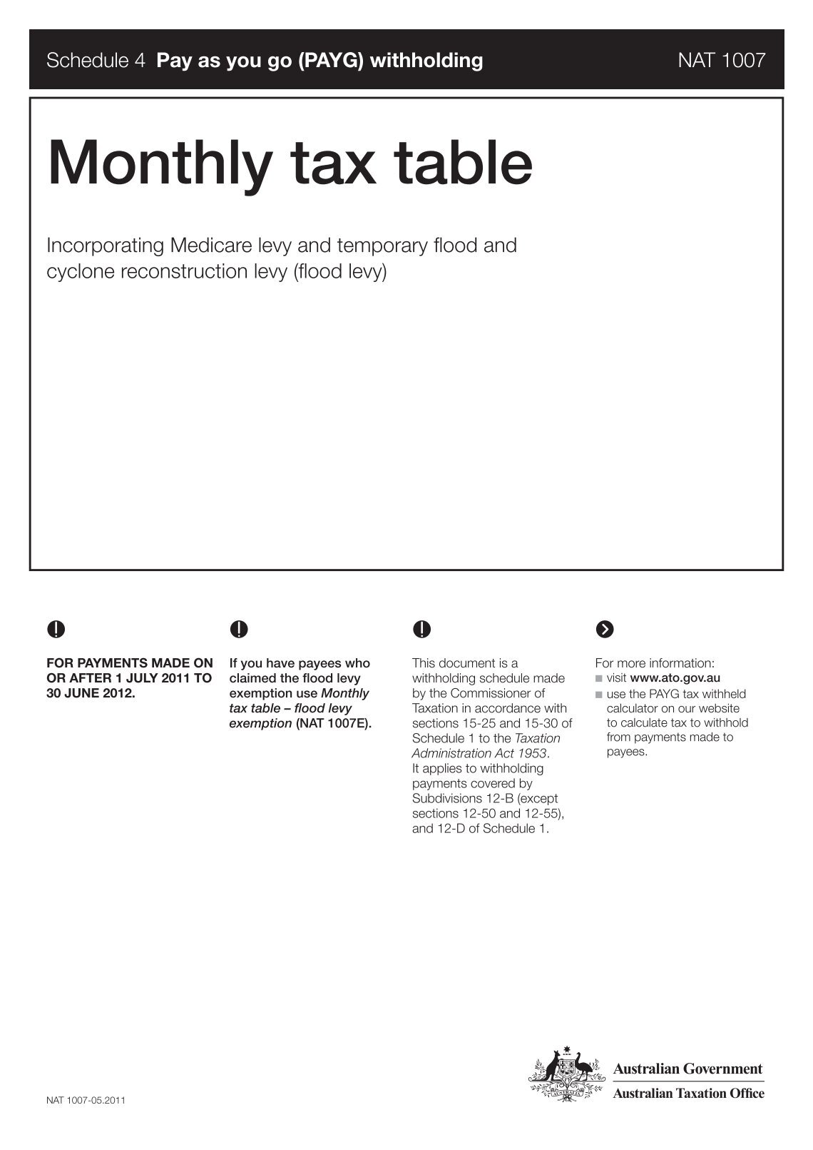 monthly tax withholding calculator