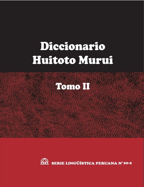 Diccionario Huitoto Murui - Sil.org