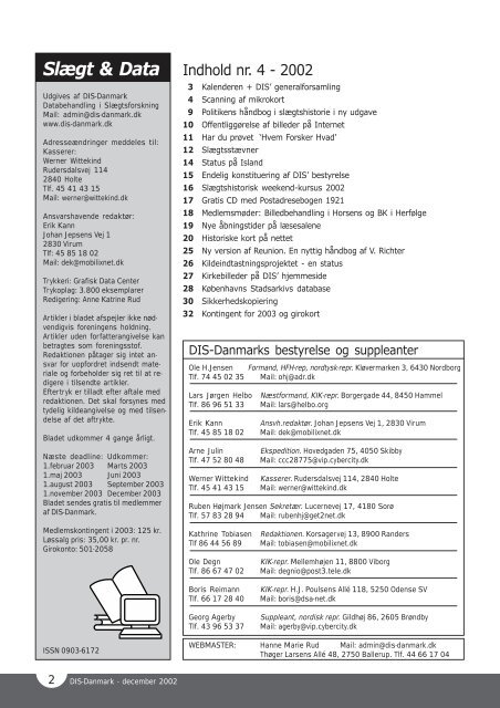 2002-4 slÃ¦gt & data.pdf - DIS-Danmark