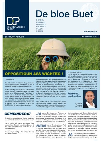 De bloe Buet - Kehlen - DP