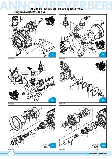 AR 215 bp - AR 250 bp - AR 280 bp - Bargam UK