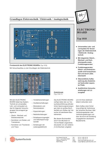 ELECTRONIC BOARD