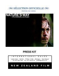 Nature's Way Press Kit - New Zealand Film Commission