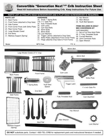 baby's dream generation next crib