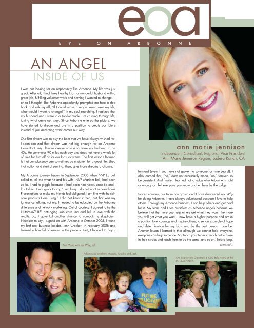 AN ANGEL - Arbonne