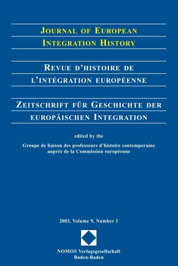 2003, Volume 9, N°1 - Centre d'études et de recherches ...