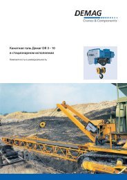 электроталь Demag DR 3-10 - Poduri rulante