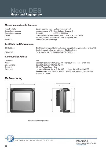 Desinfektionsmittel - Dr. A. Kuntze GmbH