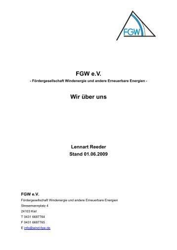 FGW-Mitglieder