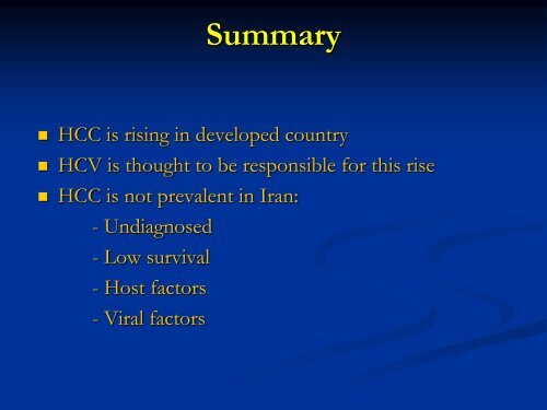 Screening for hepatocellular carcinoma - IAGH