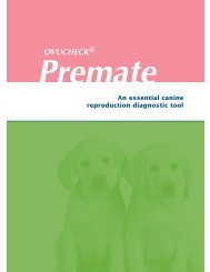 OVUCHECK® Premate: An essential canine reproduction diagnostic ...