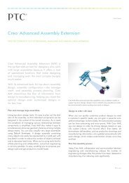 Creo Advanced Assembly Extension AAX - PTC.com