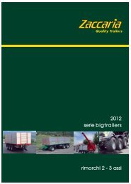 rimorchi 2 - 3 assi 2012 serie bigtrailers - Zaccaria