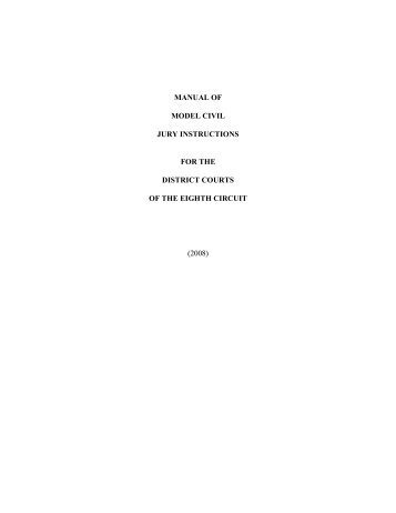 8th circuit jury instructions C:\internet\judge facciola page\jury instructions joint. Wpd.