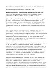 Pressemitteilung Haufe-Lexware Quickverein 2012