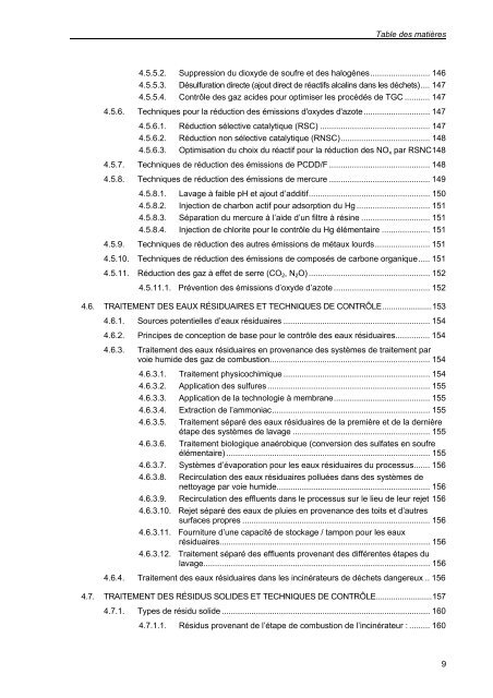 secteur du traitement des déchets dangereux