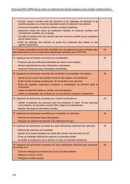 secteur du traitement des déchets dangereux