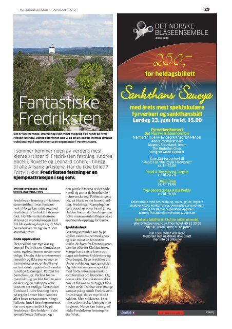 HaldenMagasinet nr. 5 - Byline