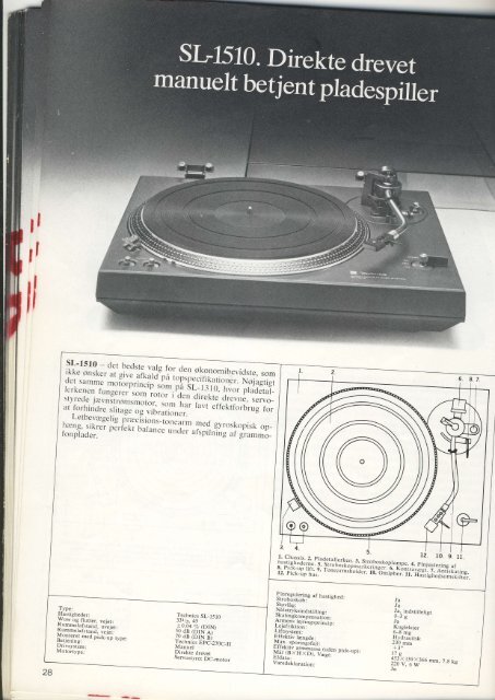 Technics Hi-Fi Program 1976/77 (Danish)