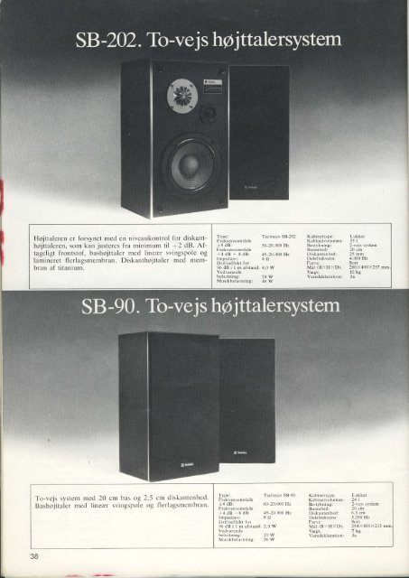 Technics Hi-Fi Program 1976/77 (Danish)