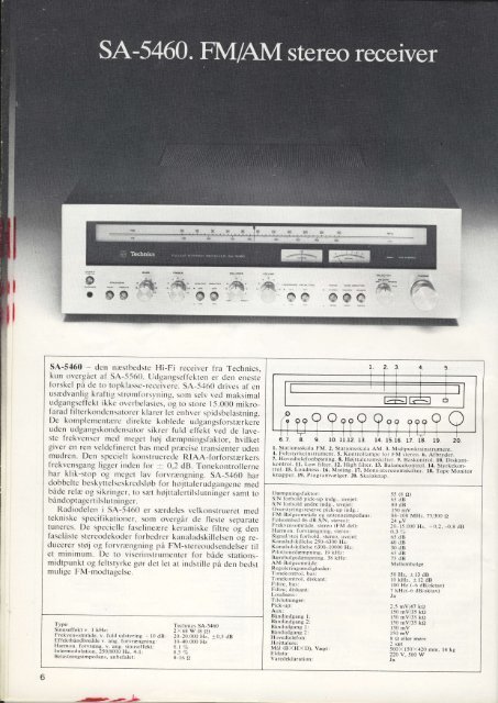 Technics Hi-Fi Program 1976/77 (Danish)