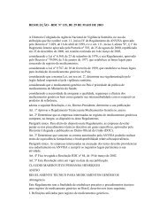 RESOLUÇÃO - RDC Nº 135, DE 29 DE MAIO DE 2003 A Diretoria ...