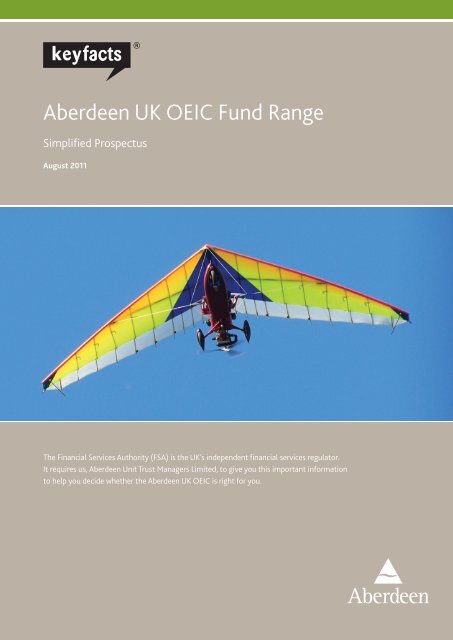 Aberdeen UK OEIC Fund Range - Alliance Trust