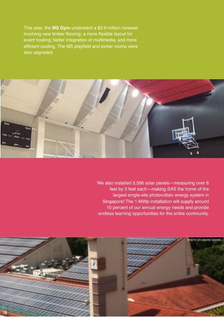 Facilities Handbook - Singapore American School