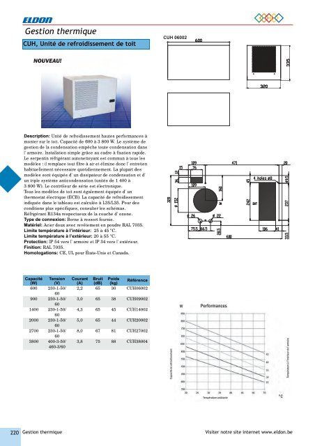 Catalogue général - Eldon