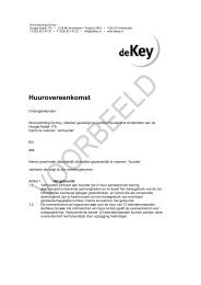 voorbeeld van het huurcontract (PDF) - Woonstichting De Key