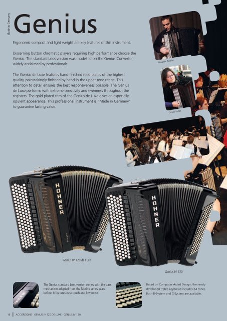 HOHNER Accordion Catalogue english