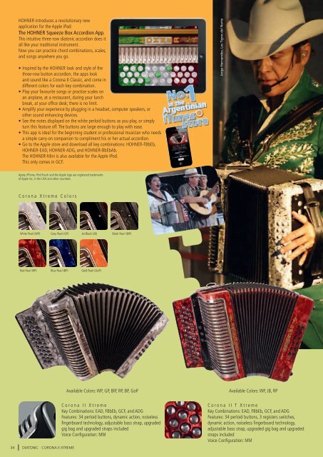 HOHNER Accordion Catalogue english