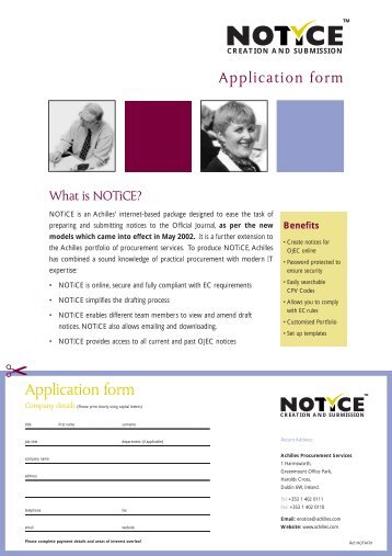 7730 Notice Brochure - Achilles