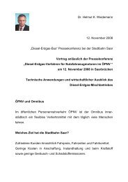 Dr. Helmut K. Wiedemann 12. November 2008 Ã¢Â€ÂžDiesel-Erdgas-Bus ...