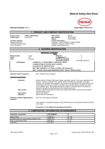 EE4143 - Scott Technical Sales Company