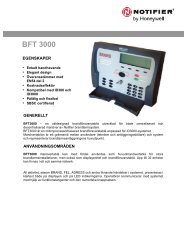 BFT 3000 - Notifier