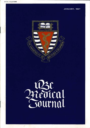 Download full PDF - UBC Medical Journal