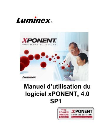 Utilisation du logiciel - Luminex