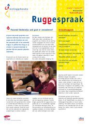 Passend Onderwijs - Ouders en Rugzak