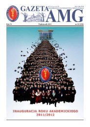 Gazeta AMG październik 2011 - Gdański Uniwersytet Medyczny