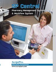 SP Central PharmaCy management SyStem - ScriptPro