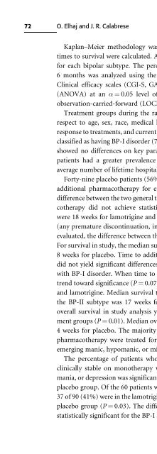 Bipolar Disorders: Mixed States, Rapid-Cycling, and Atypical Forms