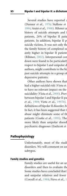 Bipolar Disorders: Mixed States, Rapid-Cycling, and Atypical Forms